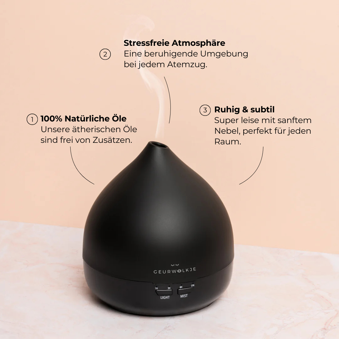 ALT | Unity 2.0 Smellacloud® Diffuser - matt schwarz (400ml)