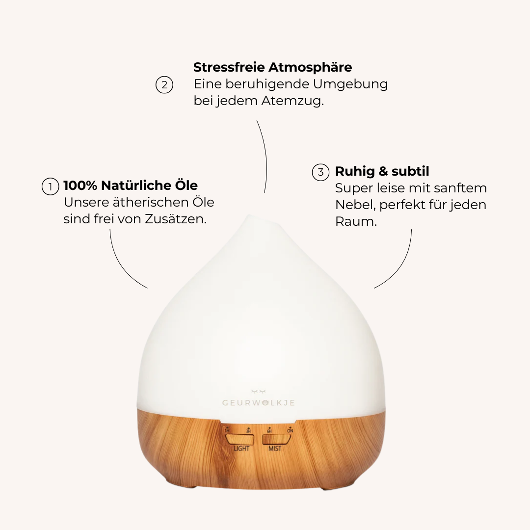 ALT | Unity 2.0 Smellacloud® Diffuser - helles Holz (400ml)