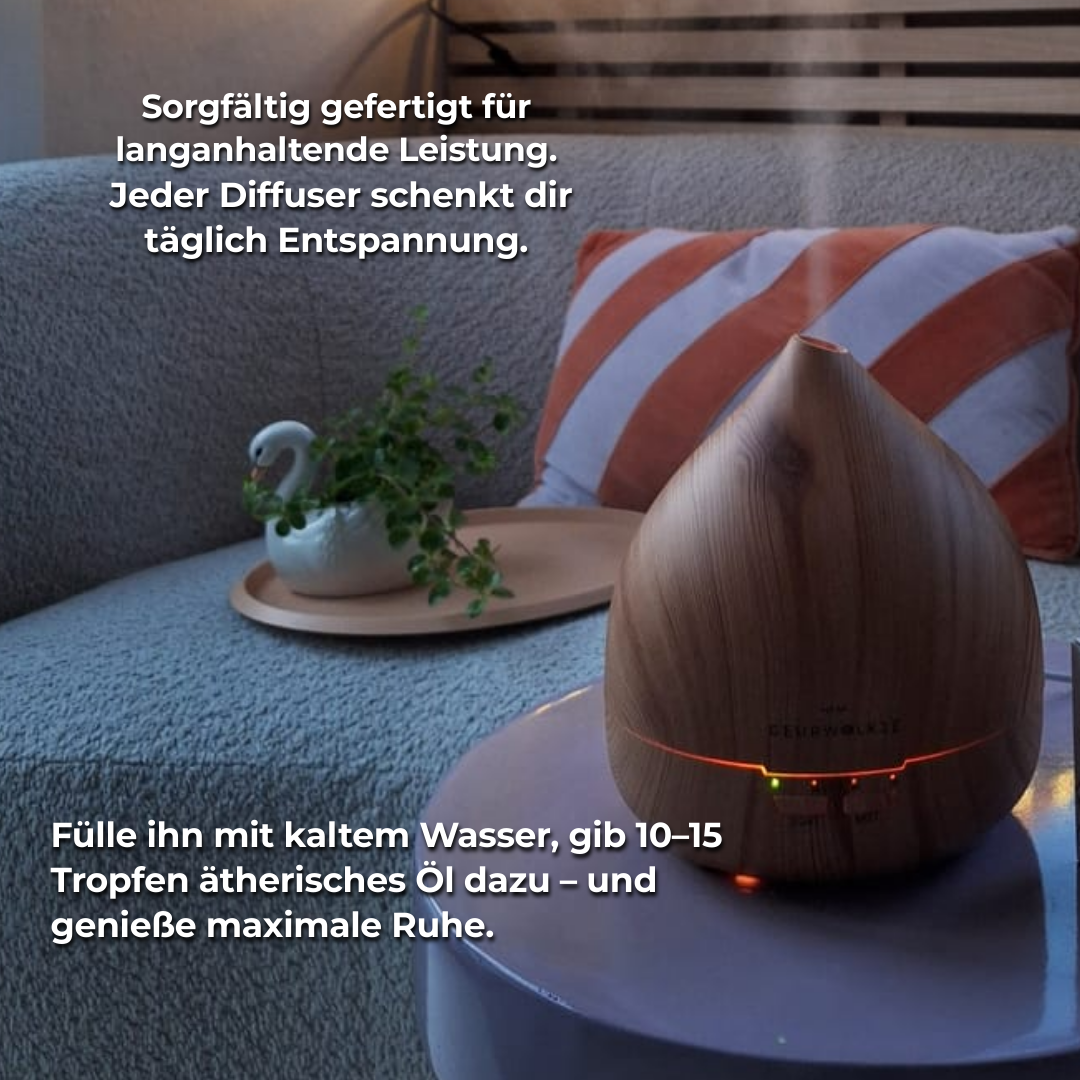 Unity 2.0 - Aroma Diffuser - Full Light Wood (400 ml)