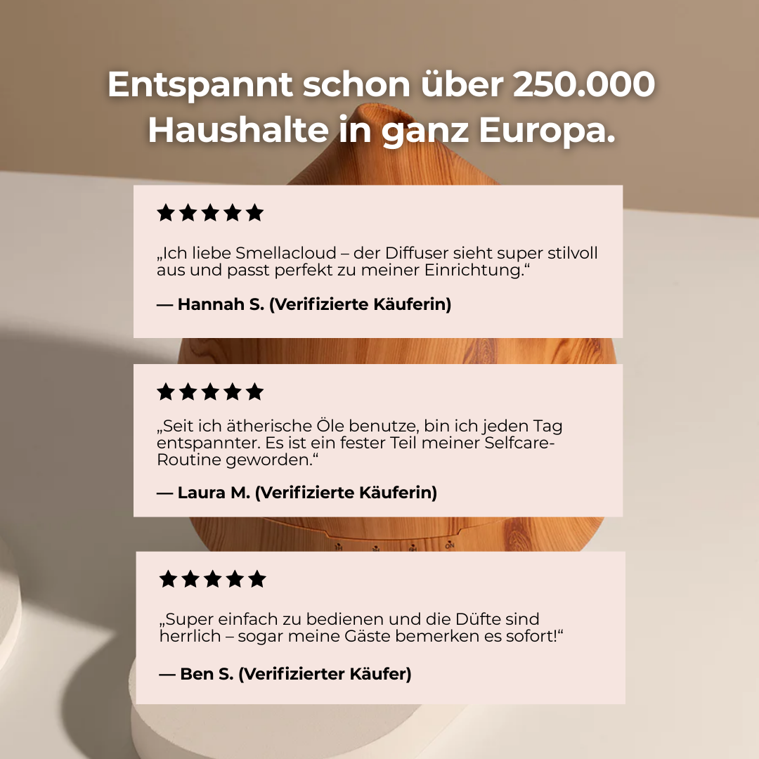 Unity 2.0 - Aroma Diffuser - Full Light Wood (400 ml)