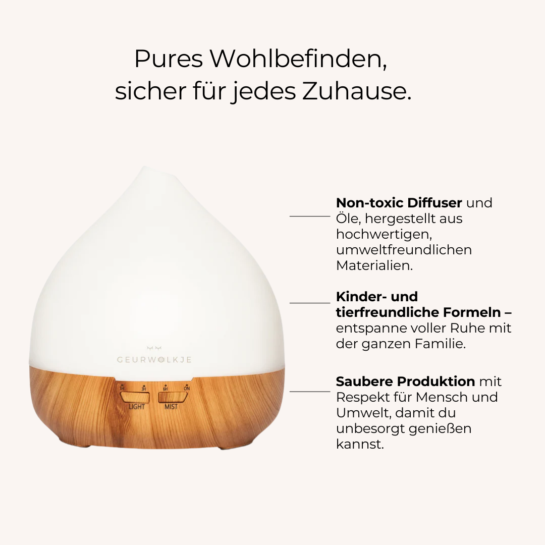 ALT | Unity 2.0 Smellacloud® Diffuser - helles Holz (400ml)