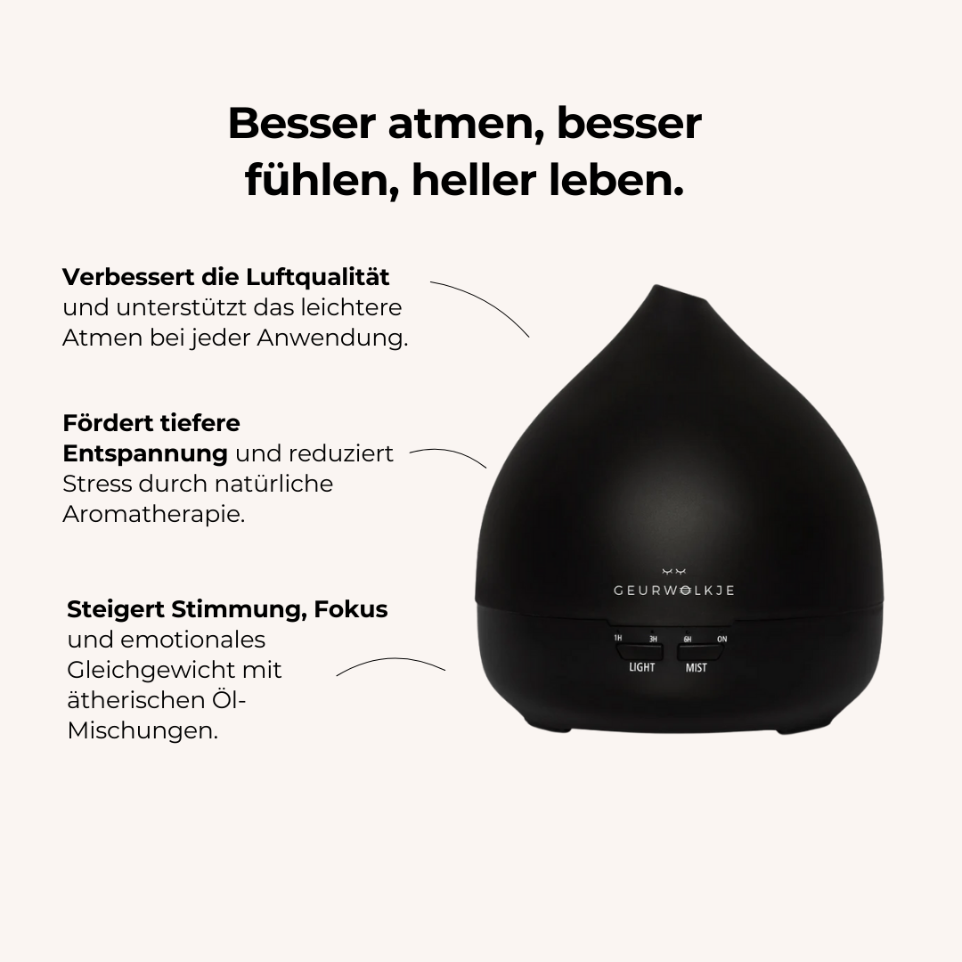 ALT | Unity 2.0 Smellacloud® Diffuser - matt schwarz (400ml)