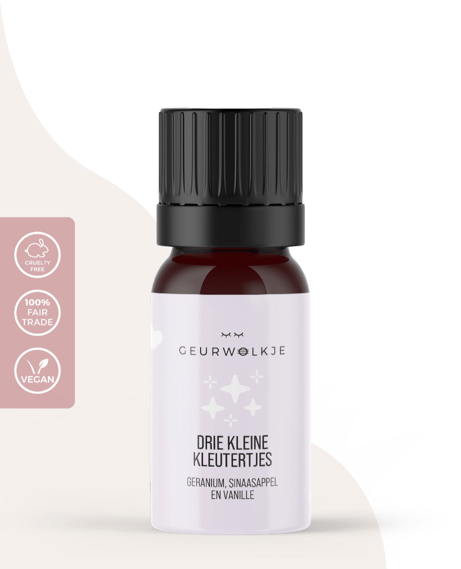 Drei Kleine Kleinkinder - Geurwolkje® Blend Kinderlinie - 100 % Natürliche Ätherische Öle - 5 ml - Smellacloud