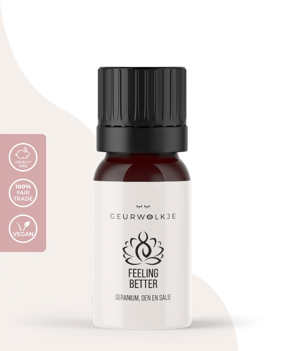 Feeling Better - Geurwolkje® Mischung - 100% Ätherisches Öl - 5ML - Smellacloud
