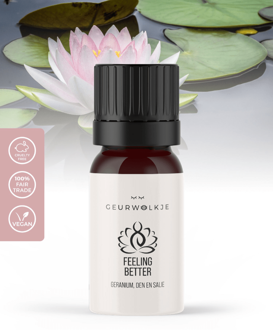 Feeling Better - Geurwolkje® Mischung - 100% Ätherisches Öl - 5ML - Smellacloud