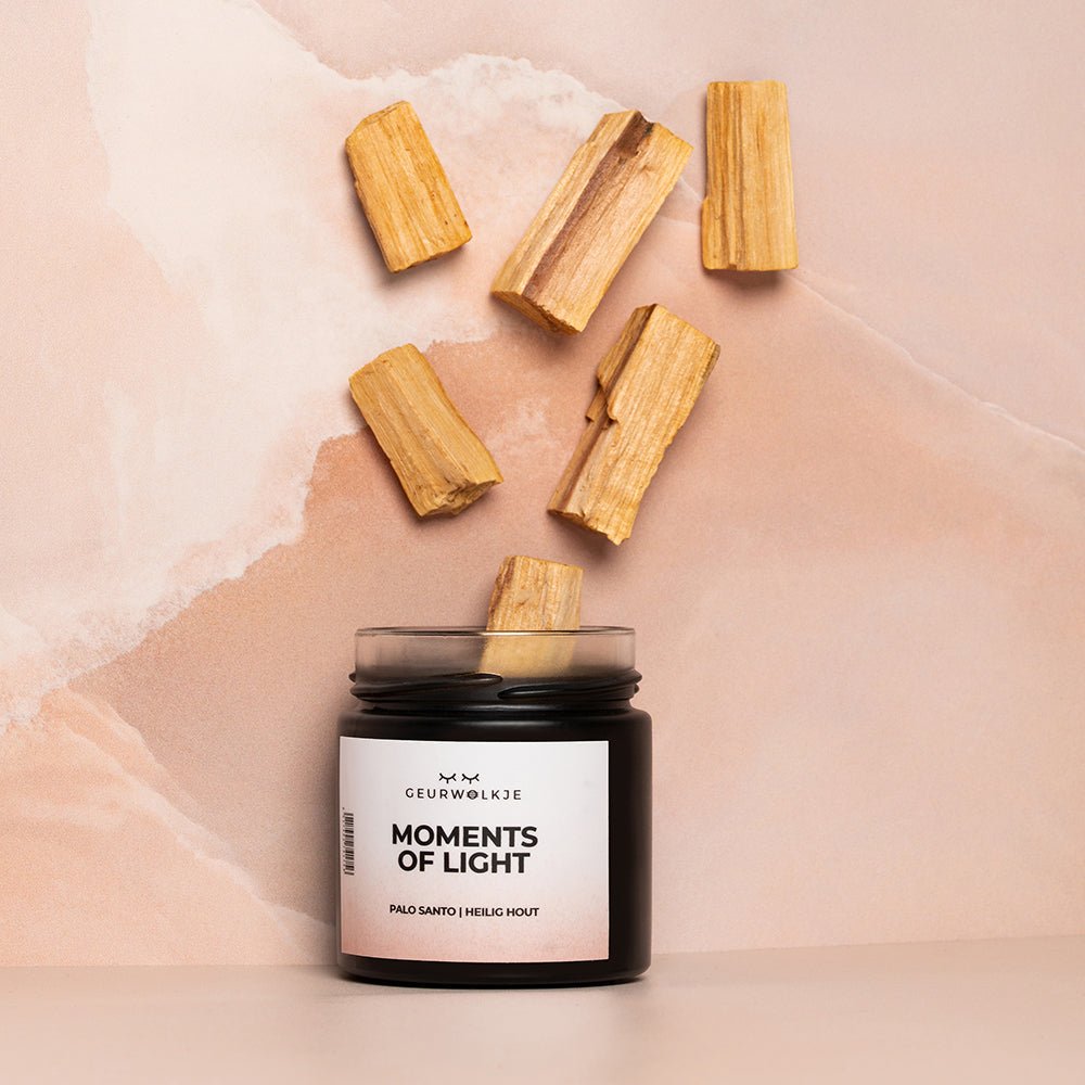 Palo Santo Sticks - Momente des Lichts (40g) (Hochqualitatives Holz) - Smellacloud