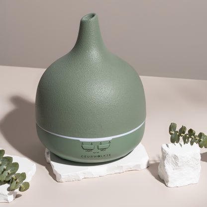 Close 2 Nature 3.0  - Smellacloud Aroma Diffuser - Keramik - Eukalyptus - 400 ML