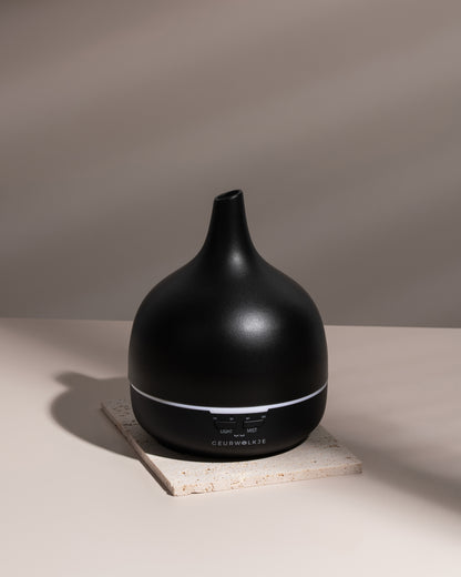 Close 2 Nature 3.0  - Smellacloud Aroma Diffuser - Keramik -Midnight Black - 400 ML