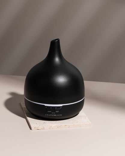 Close 2 Nature 3.0  - Smellacloud Aroma Diffuser - Keramik -Midnight Black - 400 ML