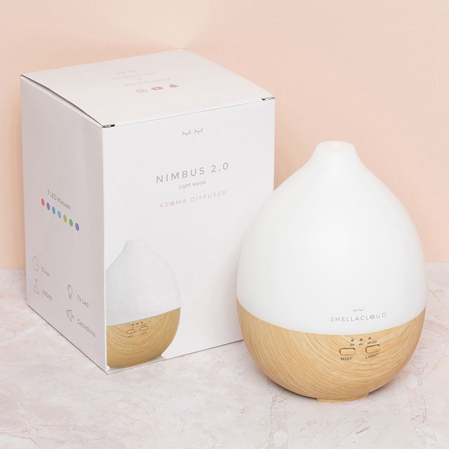 Nimbus 2.0 Diffuser 200ml - helles Holz Smellacloud