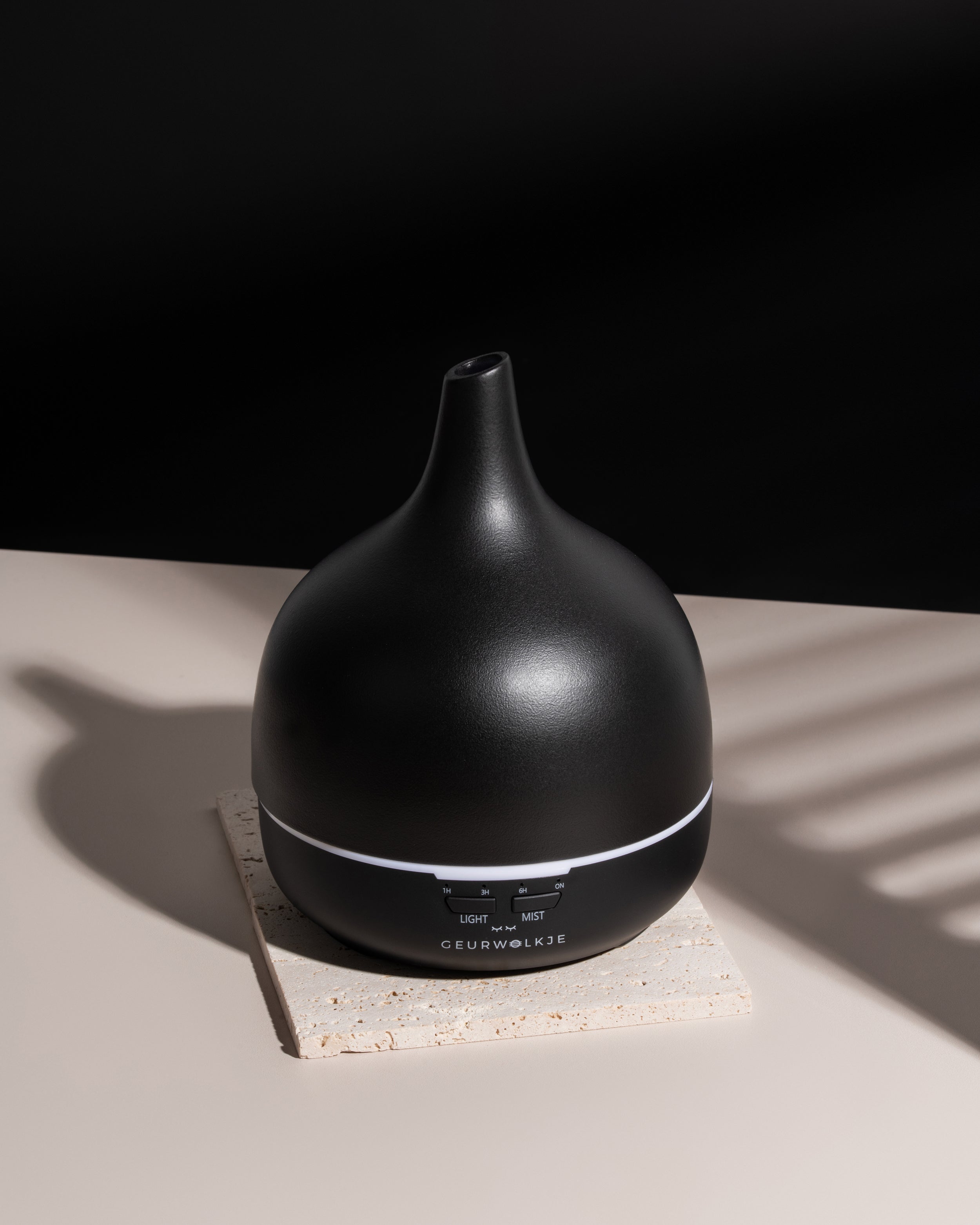 Close 2 Nature 3.0  - Smellacloud Aroma Diffuser - Keramik -Midnight Black - 400 ML
