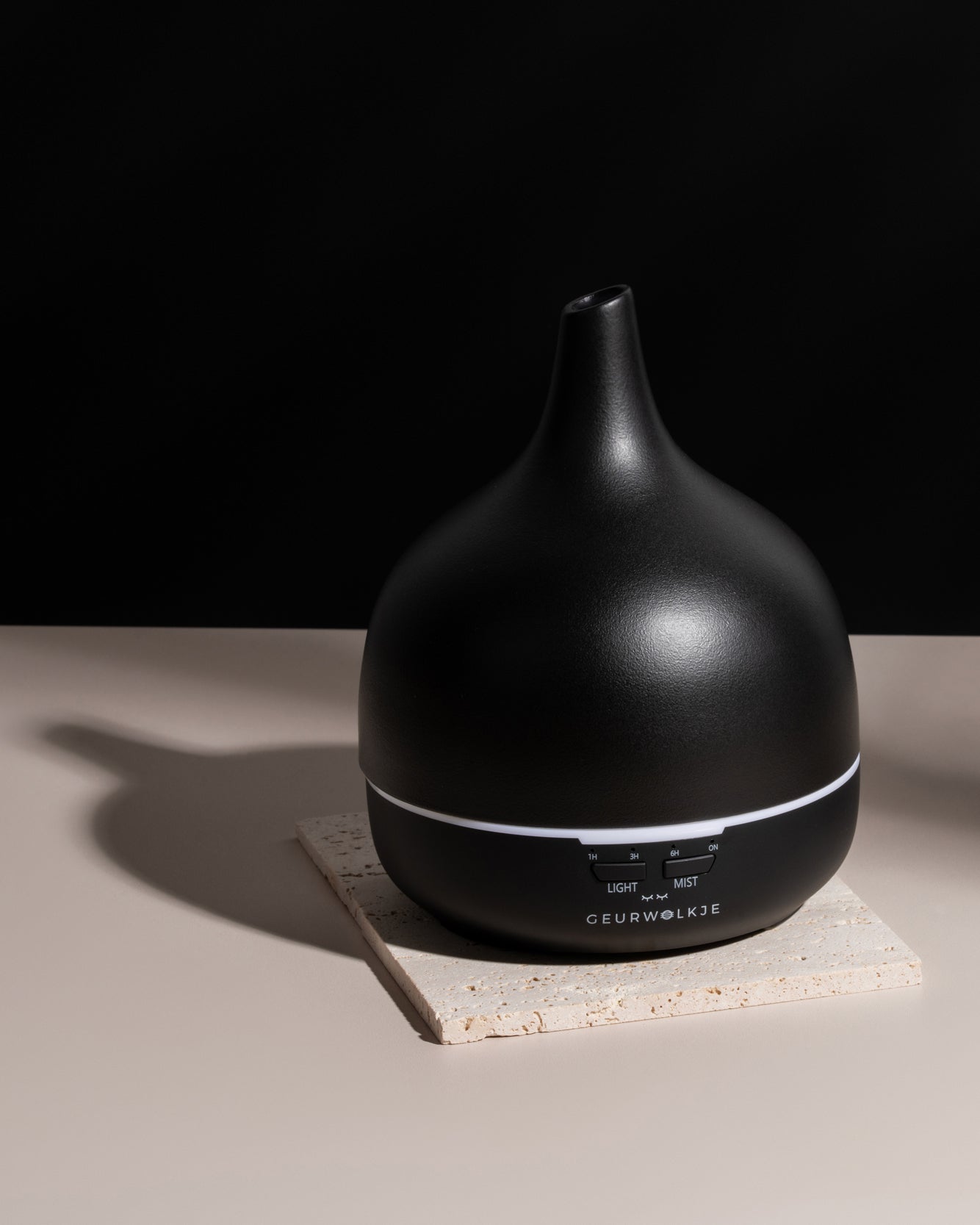 Close 2 Nature 3.0  - Smellacloud Aroma Diffuser - Keramik -Midnight Black - 400 ML