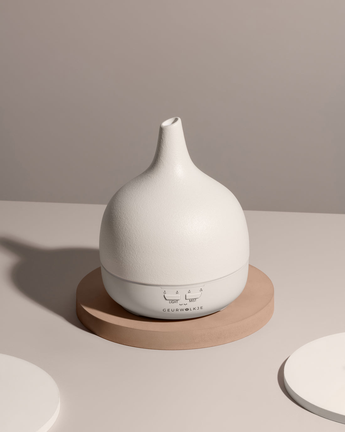 Close 2 Nature 3.0  - Smellacloud Aroma Diffuser - Keramik -Off-White - 400 ML