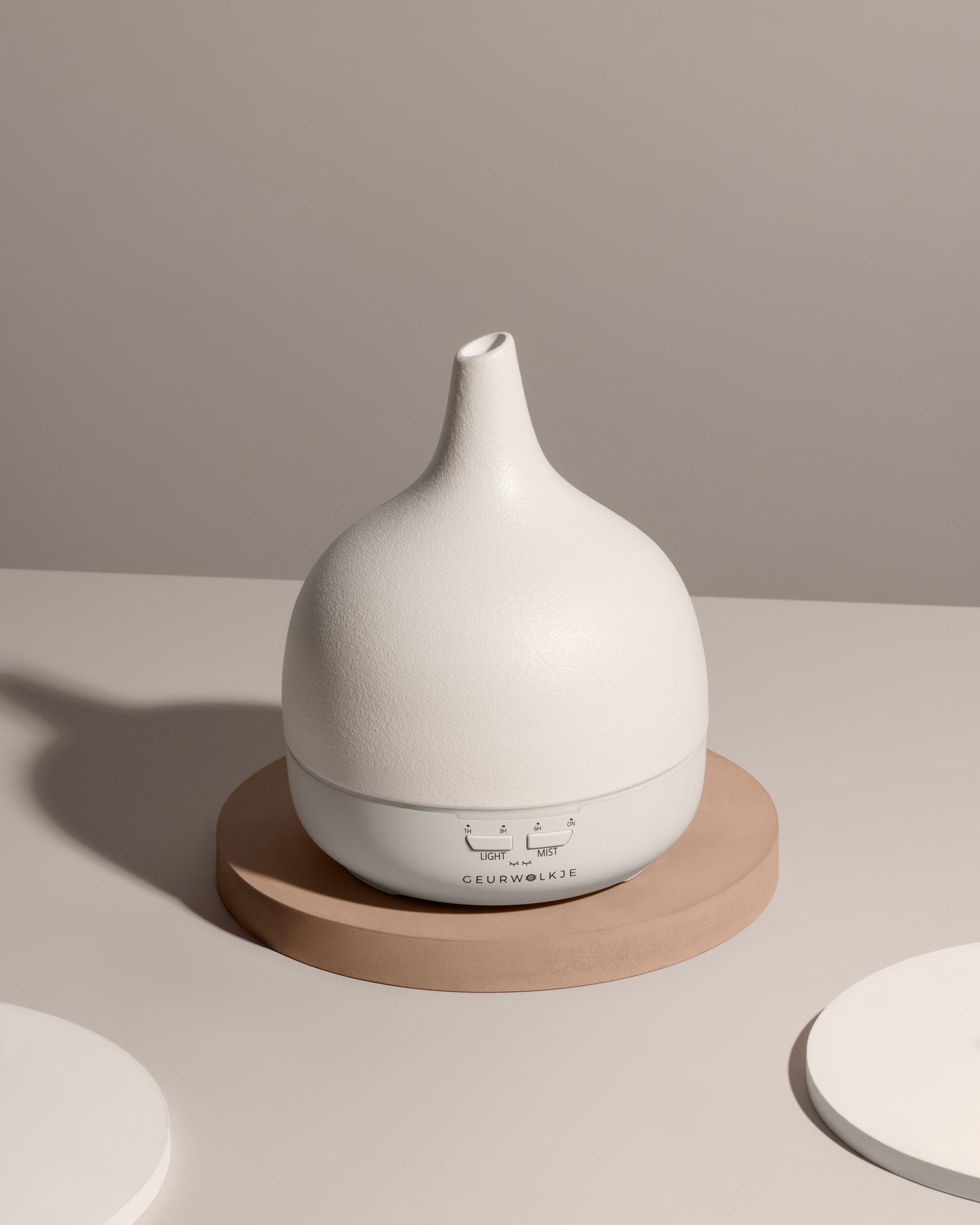 Close 2 Nature 3.0  - Smellacloud Aroma Diffuser - Keramik -Off-White - 400 ML