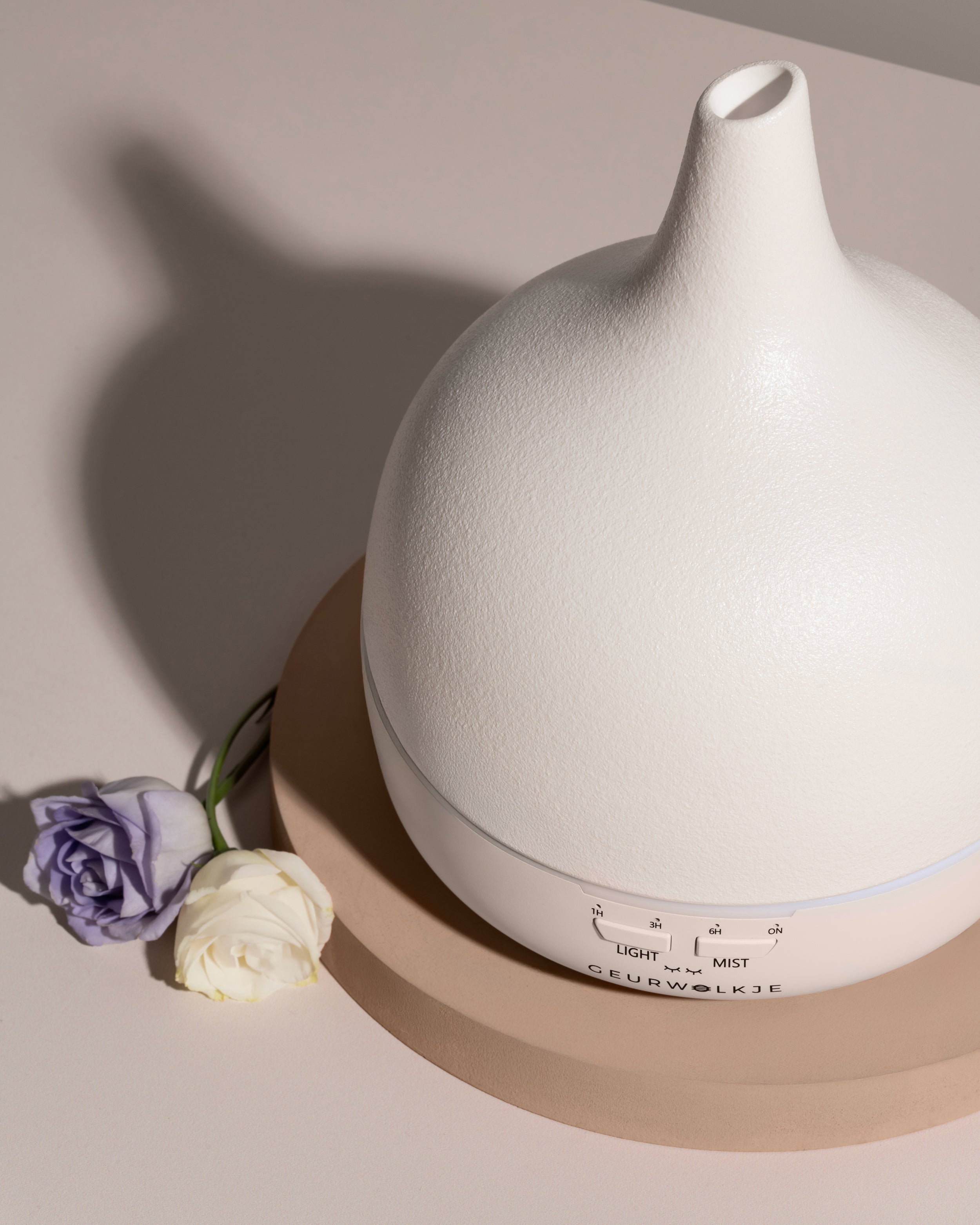 Close 2 Nature 3.0  - Smellacloud Aroma Diffuser - Keramik -Off-White - 400 ML