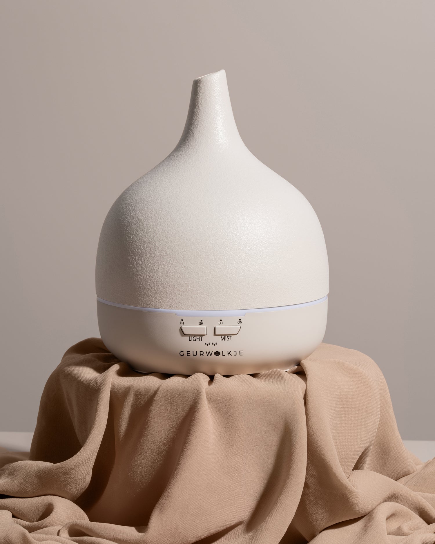 Close 2 Nature 3.0  - Smellacloud Aroma Diffuser - Keramik -Off-White - 400 ML