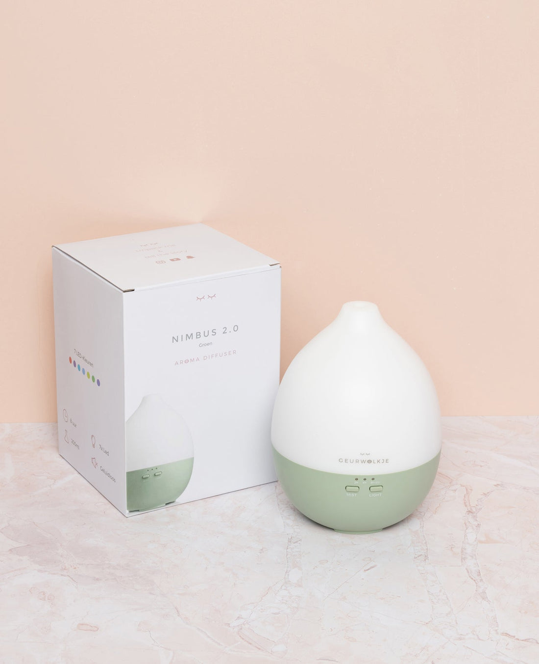Nimbus 2.0 Aroma Diffuser 200 ML Grün Smellacloud original - Smellacloud