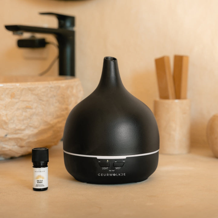 Aroma-Diffuser – Highlight close-2-nature-3-0-geurwolkje-aroma-diffuser-keramiek-midnight-black-200-ml