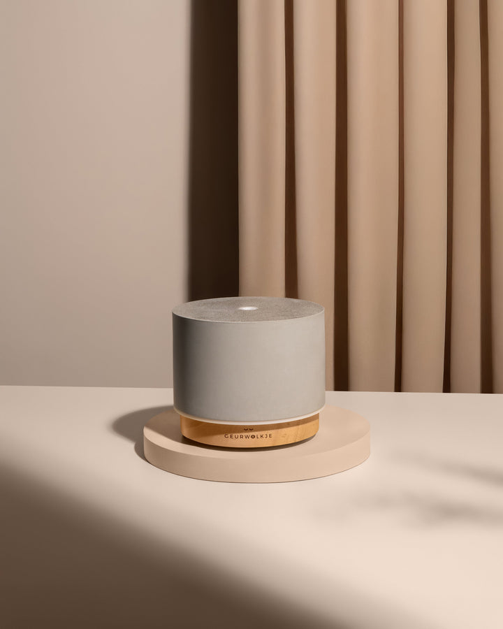 Aroma-Diffuser – Highlight satori-concrete-geurwolkje®-aroma-diffuser-beton-lichtgrijs-200-ml