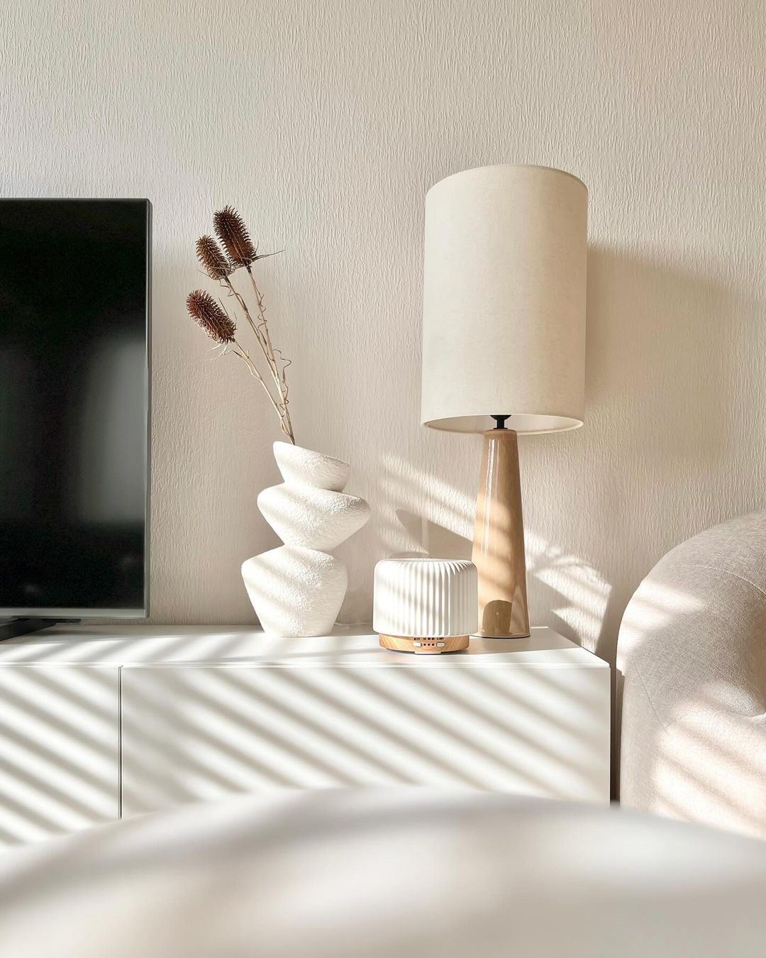 Live Slow -  Aroma Diffuser - Keramik weiß - 200 ml