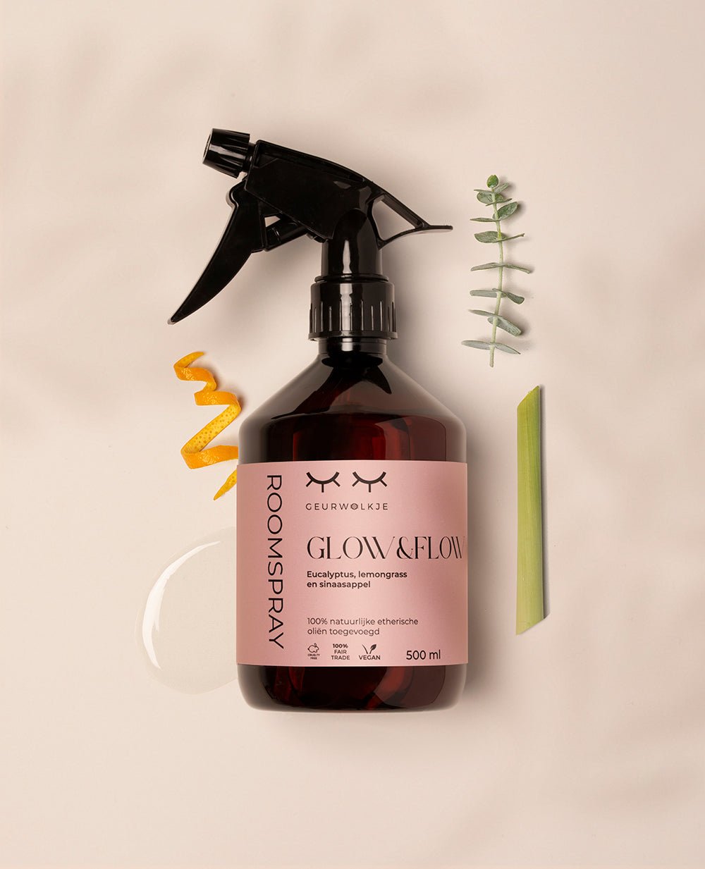 Glow &amp; Flow Raumspray - 500ml - Smellacloud