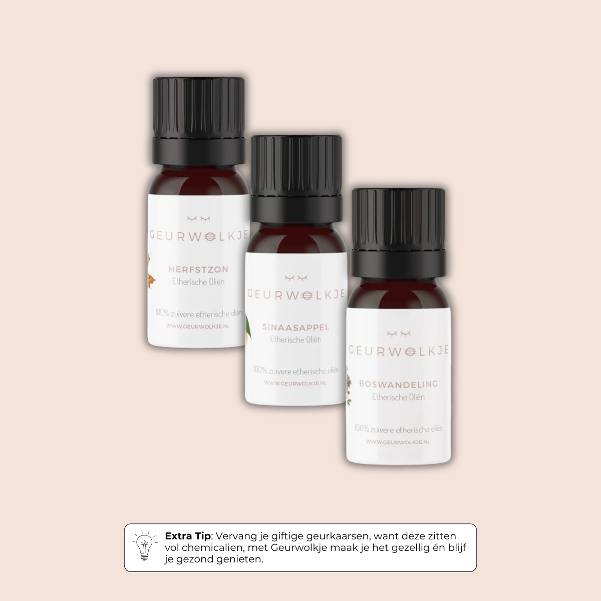 Herbstduft-Set – Living Green Kubus mit ätherischen Ölen – Produktfoto 10