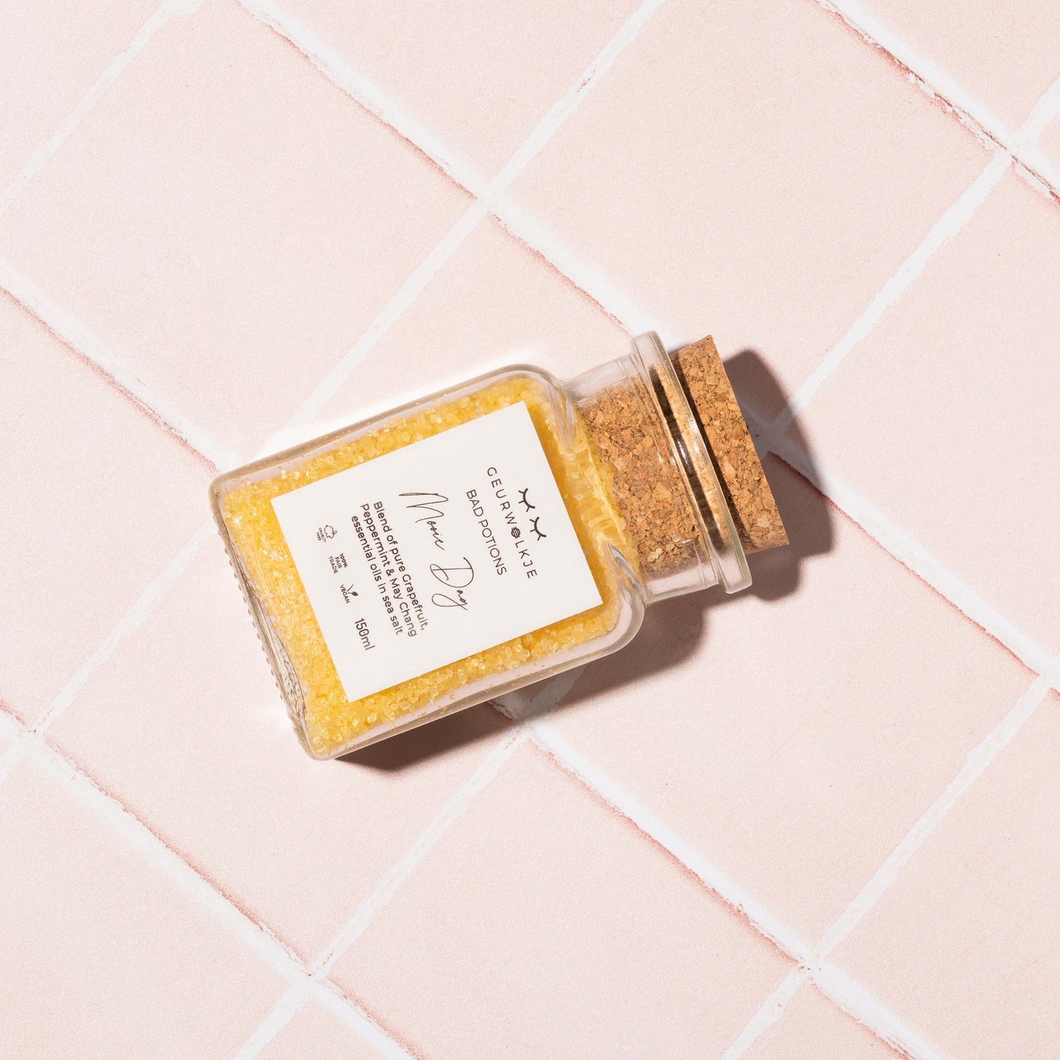 Toller Tag - natürliches Badesalz mit ätherischen Ölen &amp; Meersalz (175g) - Smellacloud