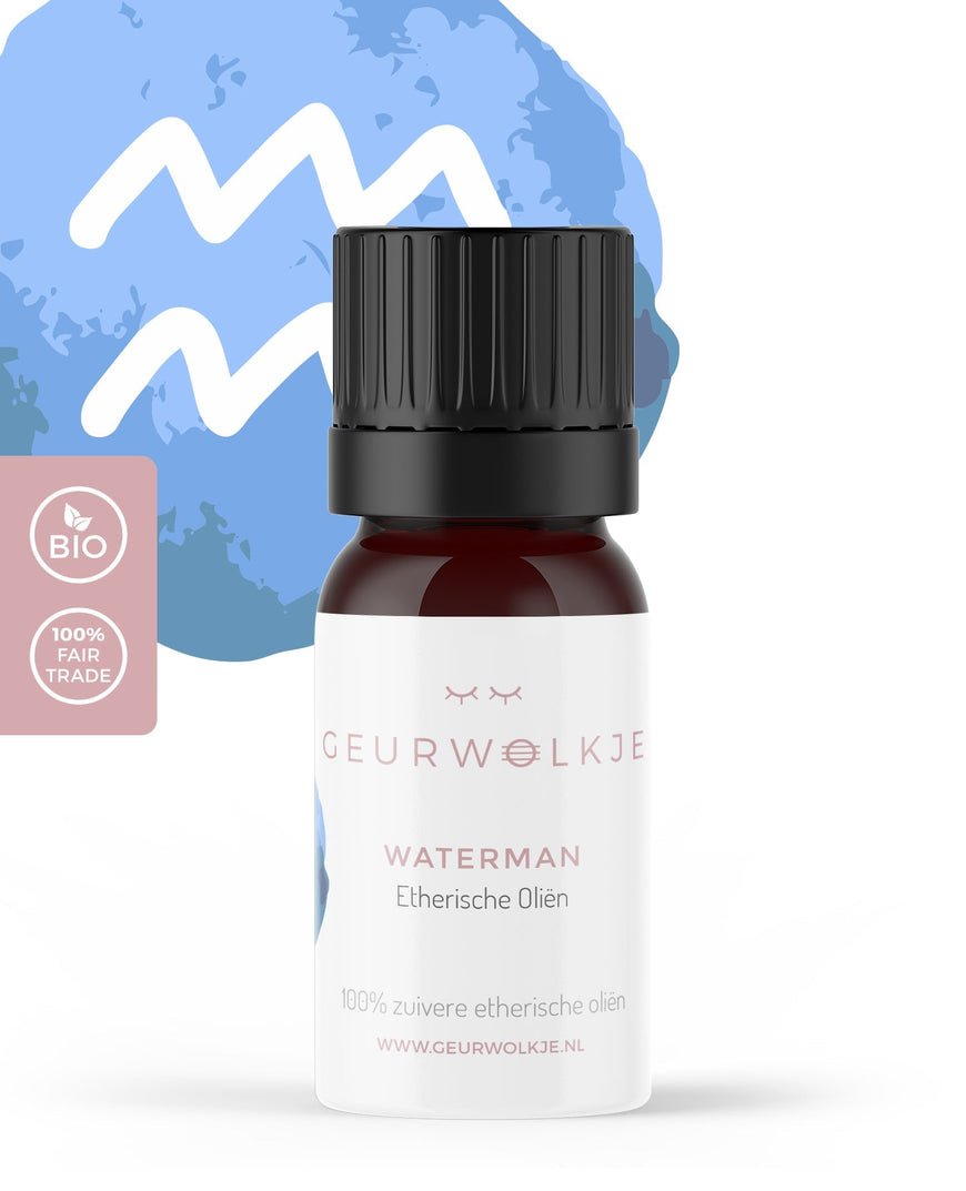 Aquarius / Waterman (21 januari - 19 februari) 100% etherische olie 5ml Geurwolkje® - Smellacloud