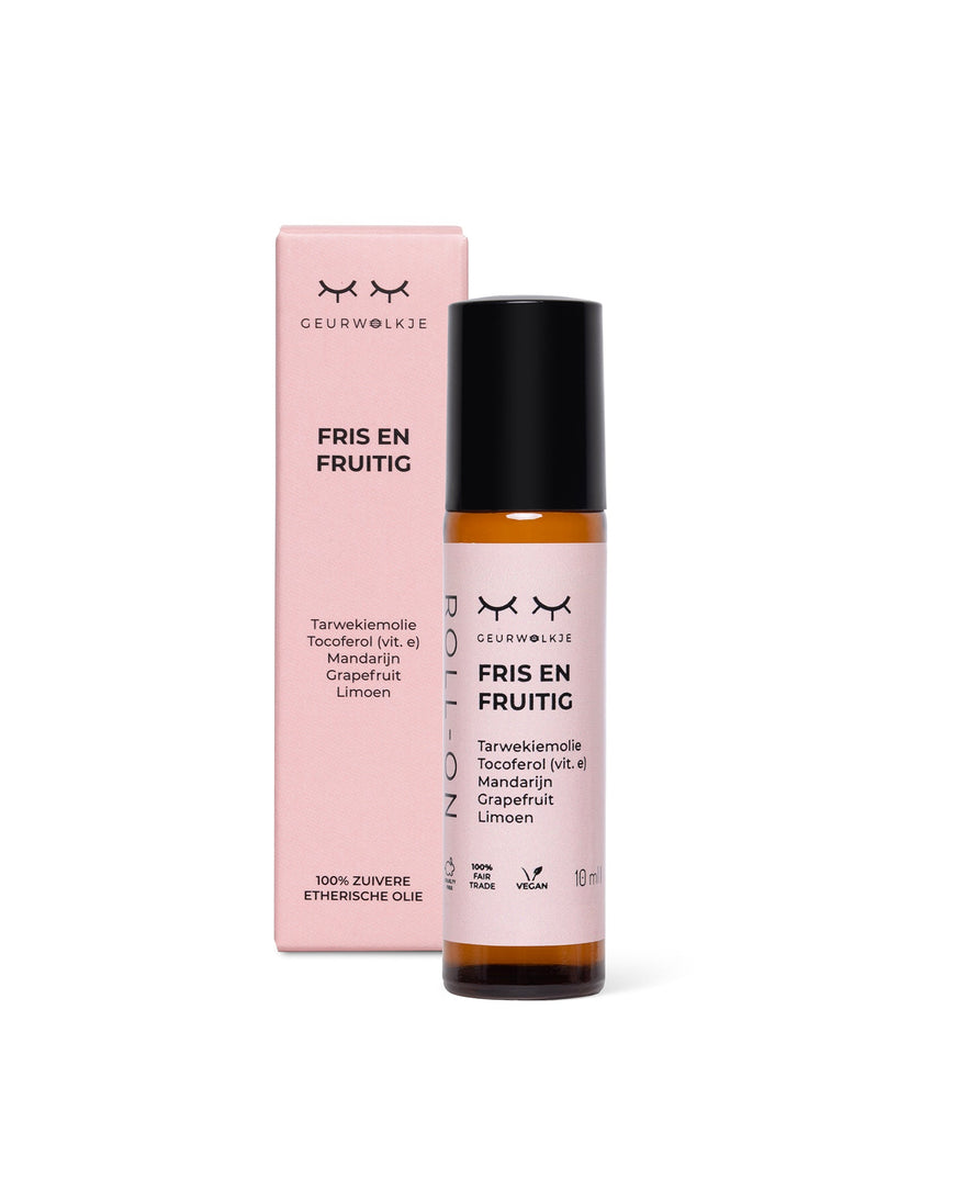 Fresh & Fruity - natürlicher Parfüm Roll-On mit ätherischen Ölen (10ml) - Smellacloud