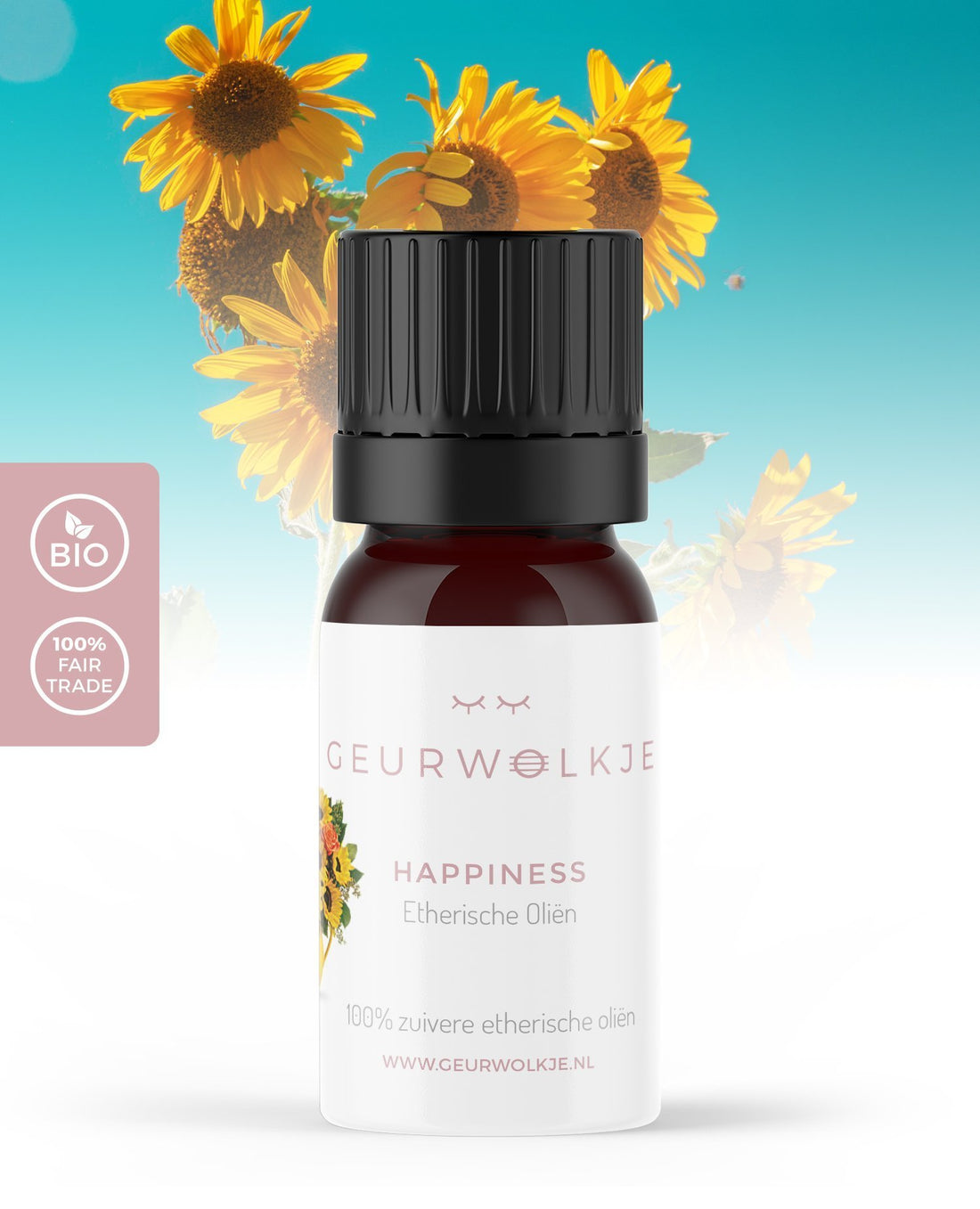 Happiness 100 % ätherisches Öl: 5 ml original Smellacloud blend - Smellacloud