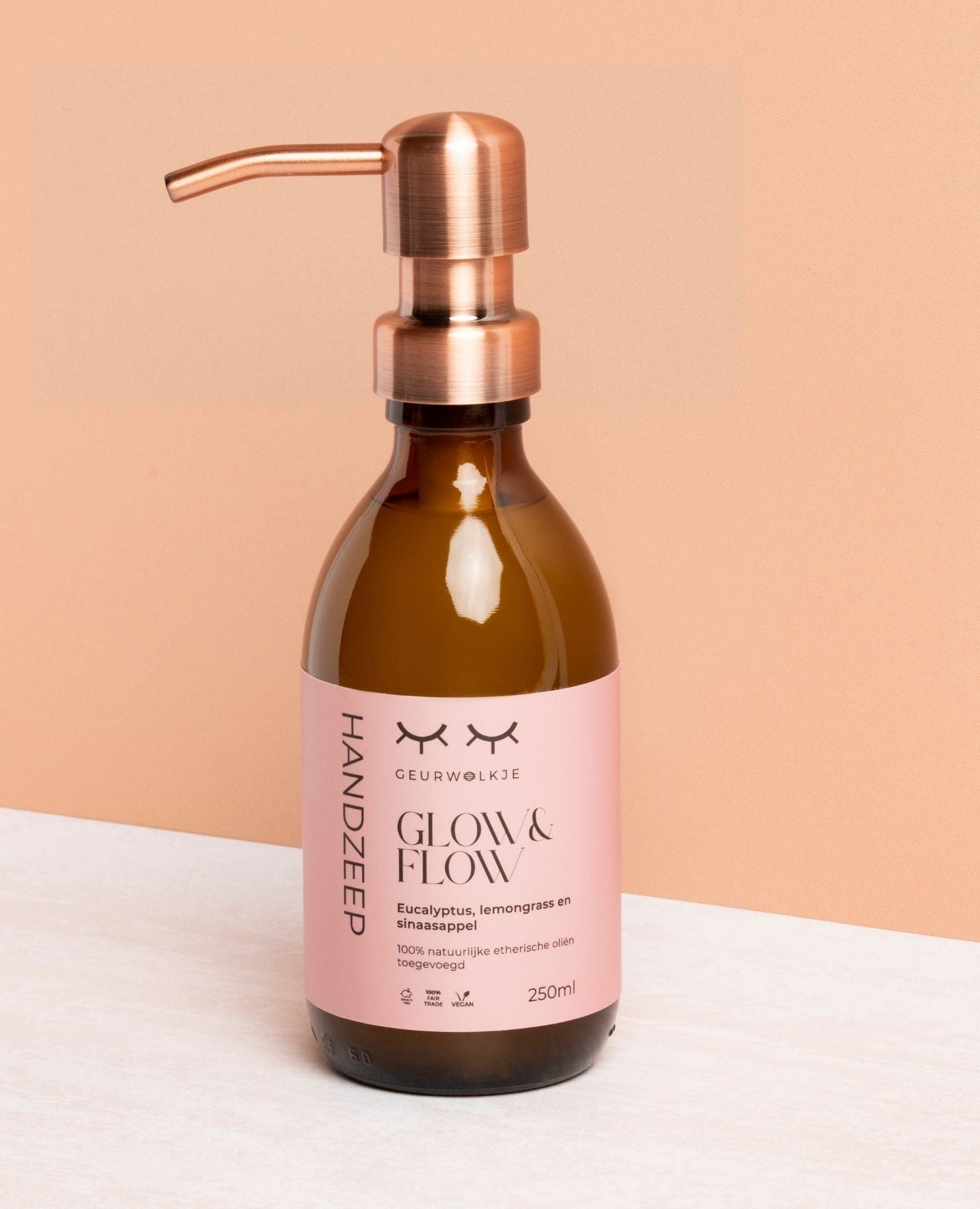 Natuurlijke handzeep - Glow &amp; Flow -250 en 500 ML - Smellacloud