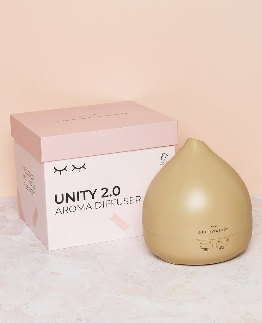 Unity 2.0 Geurwolkje® Diffuser - soft zand (400ml) - Smellacloud